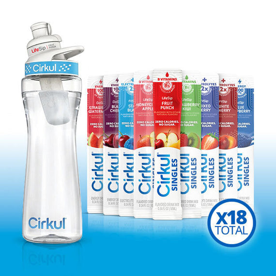 22oz. Plastic Bottle & GoSip® Black Cherry 8NVQ