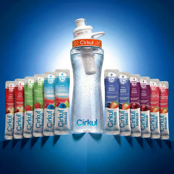 22oz. Plastic Bottle, LifeSip® Fruit Punch, & 18pk Singles L6