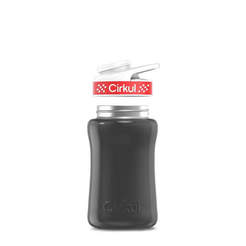 12oz. Stainless Steel Bottle & Comfort Grip Lid